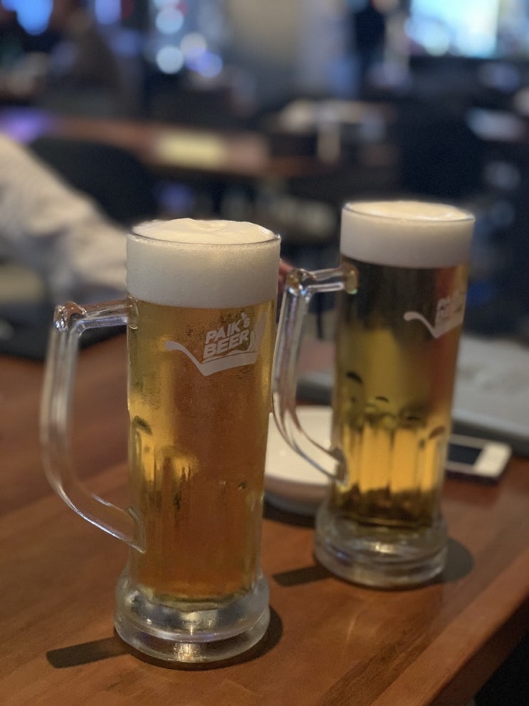  순천술집 조례동 백스비어 오픈! 크림생맥주맛집