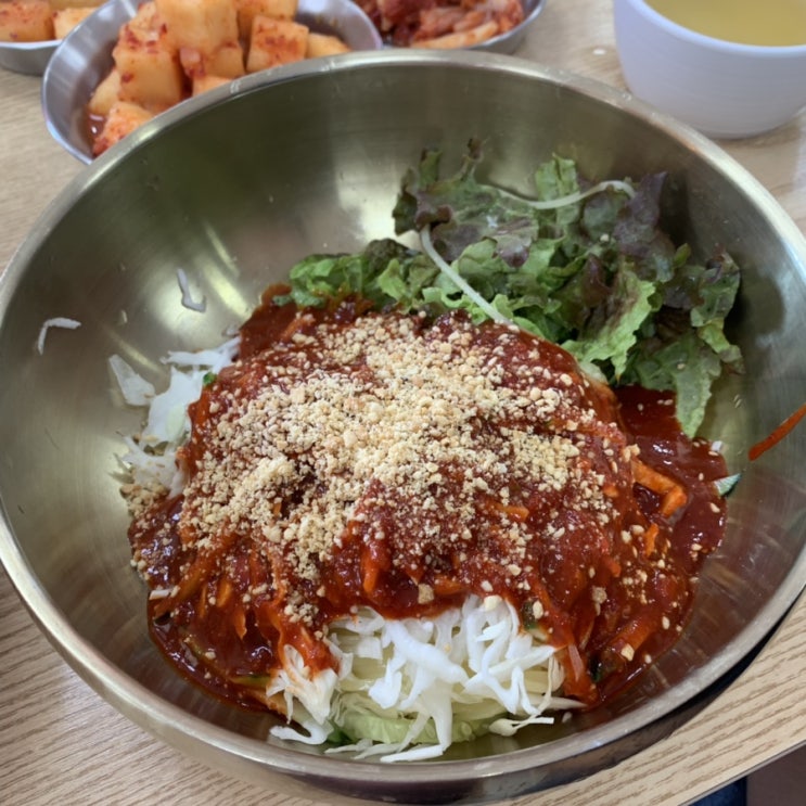  생활의 달인 나온 경남 사천 제일국수집다녀옴 ㅎ 비빔최고
