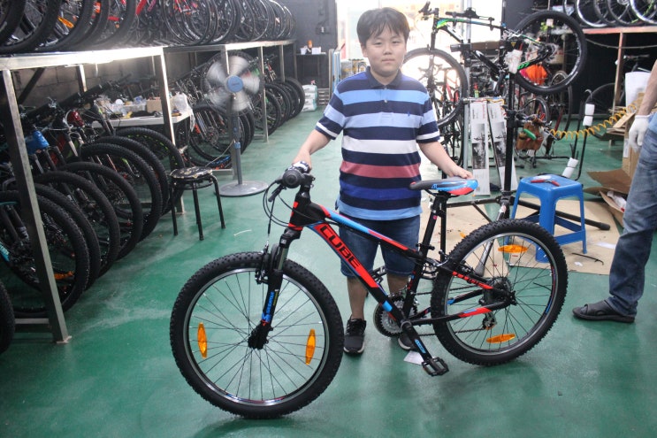  아동용mtb 큐브 키드240 할인가 택배출고