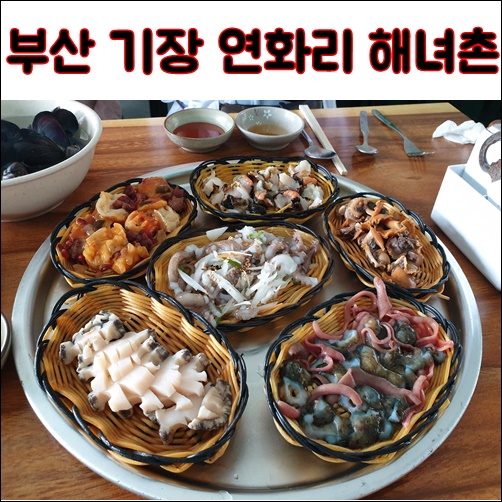  부산기장연화리해녀촌 여기가 가성비 최고! 서비스로 전복을!?