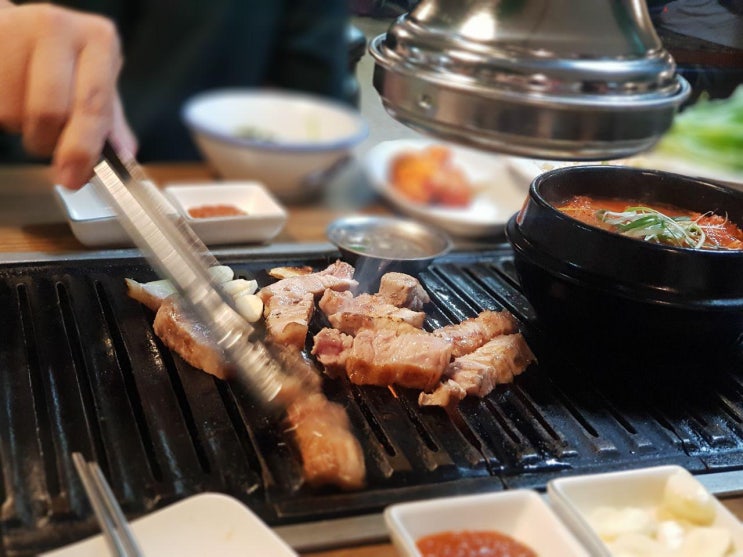  대전 봉명동 삼겹살 맛집 유성 족욕장 제주똥돼지오겹살
