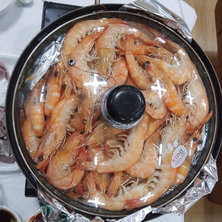  소래포구 대하축제 _ 대하 1kg 18,000원!!! 배터지게 새우먹자!!