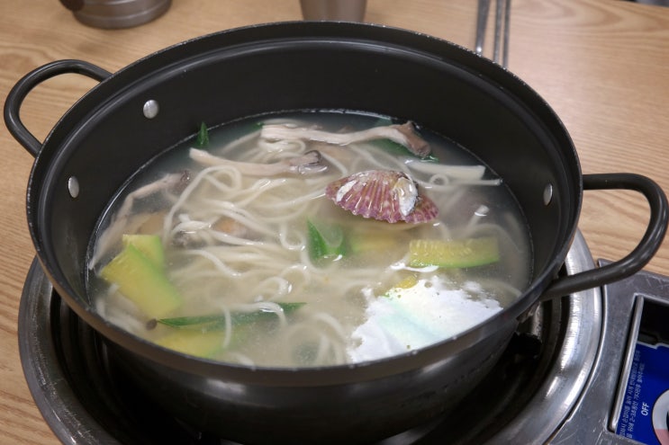  송도유원지맛집, 송도칼국수 잘하는 곳 '쌍둥이네 해물식당'
