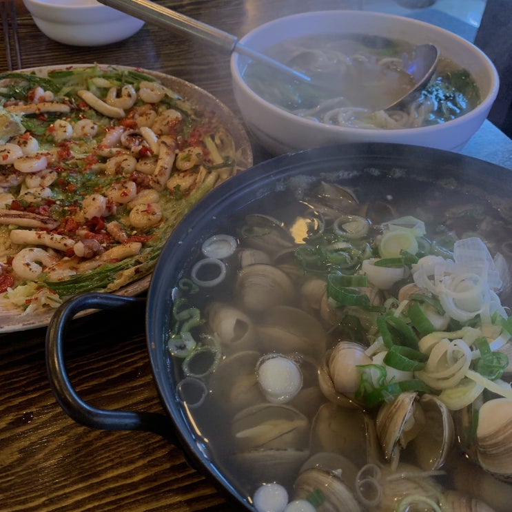  대구 앞산 맛집 조조칼국수 비오는날최고