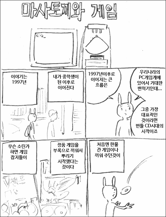  마사토끼와 함께 32.마사토끼와 게임 -도스편 4-