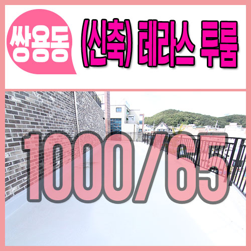  천안테라스투룸 월세 쌍용동 (한달지원)