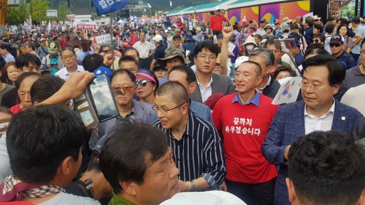  [국회의원 김석기]조국은 사퇴해라! 300만 총집결 문재인 정권 규탄 광화문 집회