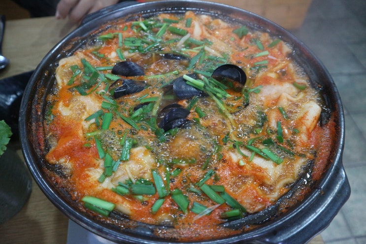  비오는날 더 생각나는 갈마동 맛집 오한순손수제비