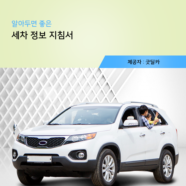  신차장기렌트 굿딜카 무조건 도움되는 세차 상식