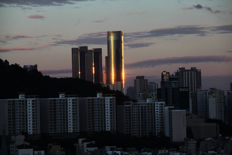  개천절 일몰