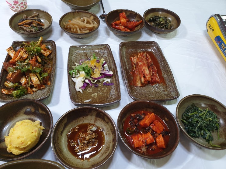  공주 마곡사 맛집 태화식당 산채정식
