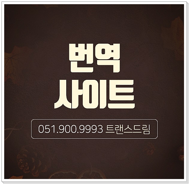  번역사이트 다양한 언어까지 가능!