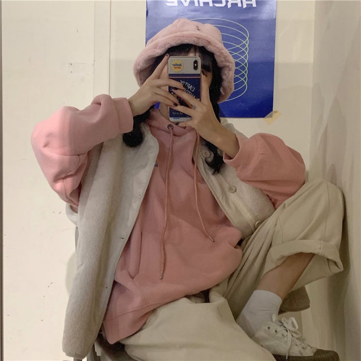  메이드제이 씨클럽 기모 후드