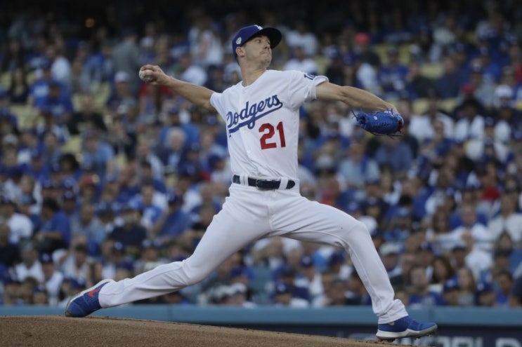 MLB NL 디비전 시리즈:워싱턴 vs 다저스 1차전-워커 뷸러 기선 제압. 워싱턴... 경기 헌납...