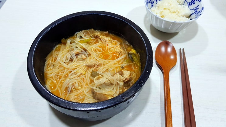  유튜브 업데이트 : 닭개장으로 해장하기