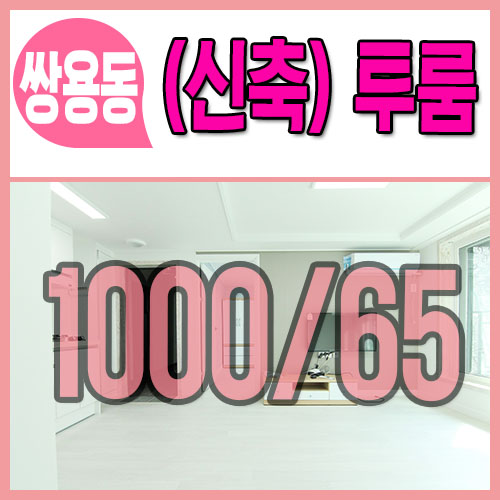  천안투룸반전세 월세 쌍용동 (한달지원)