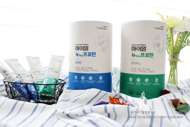  균형단백질 챙기며 관리하려면 대상웰라이프 마이밀뉴프로틴 어때요?