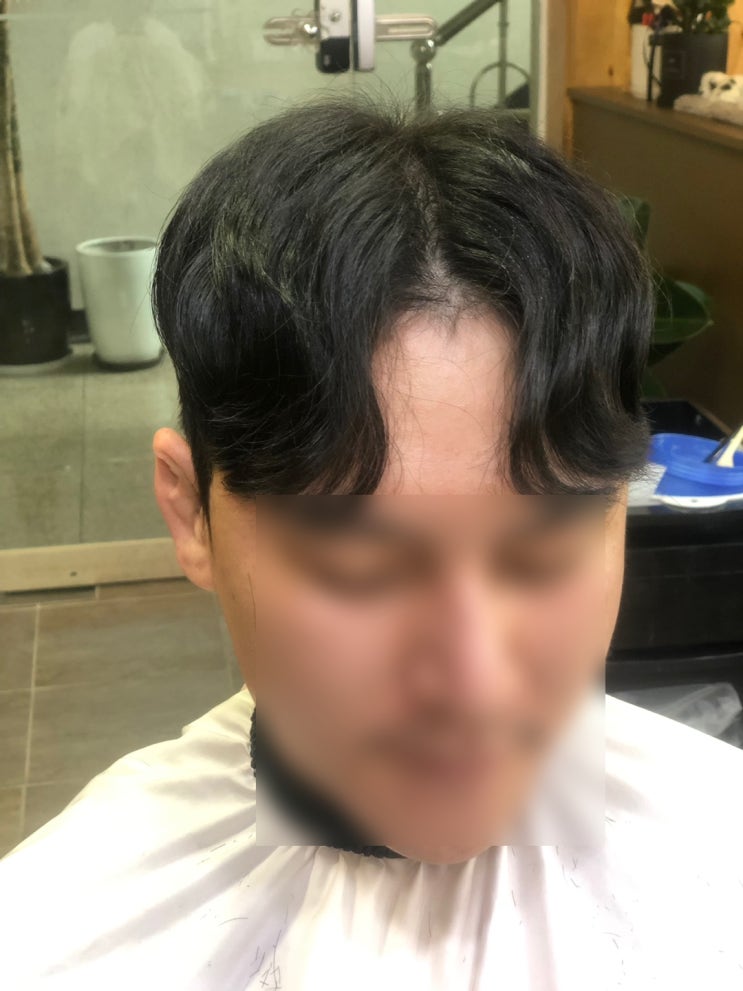  부개미용실::연우헤어 5:5가르마펌 이마 안 넓어 보이는 애즈펌 남주혁머리