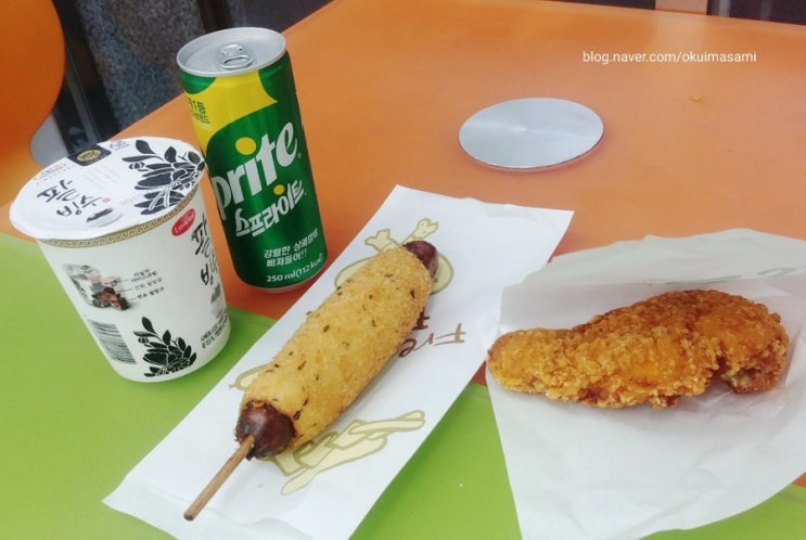  GS25 편의점 추천 간식 : 폴라포, 팥빙수, 소세지 (치킨은...)