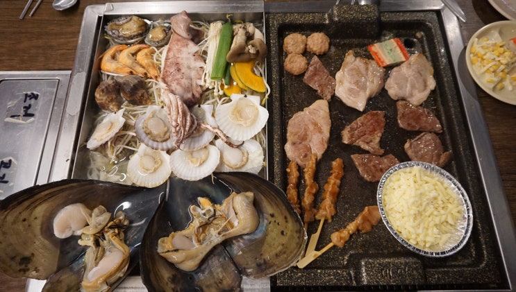  왕십리 맛집 푸짐한 양과 맛에 깜놀하는 '왕십리 조개창고'로 어여가보세^^