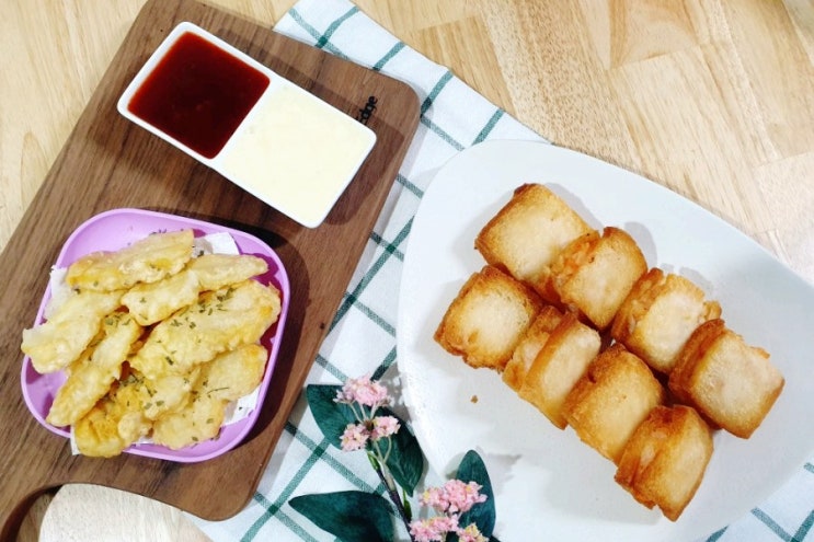  에어프라이어로 멘보샤맛집 마야콩짜장 따라하기