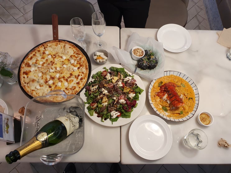  합정 파스타 맛집 파티오42 랍스터로제 추천