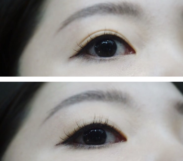  홍대 속눈썹 아띠랑스J뷰티 다크브라운 C컬 속눈썹 연장 후기