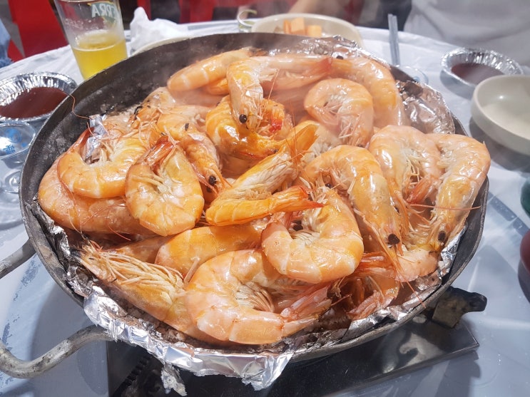  인천맛집, 인천 소래포구 대하축제 꽃게축제 , 갑오징어 볶음 : 삼국지 상차림
