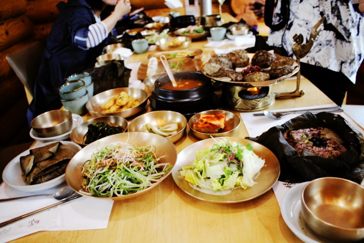  부여 백제문화제 솔내음 연잎밥 떡갈비