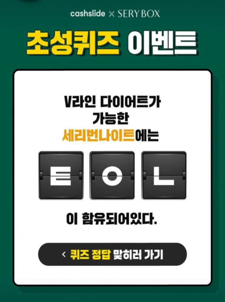  세리번나이트 ㅌㅇㄴ