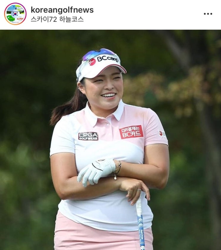 하나금융 챔피언십 2R, 안되는게 없는 장하나 단독 선두