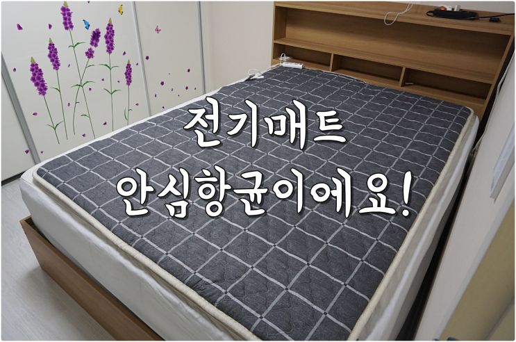  전기매트 안심항균의 계절드림 온열매트