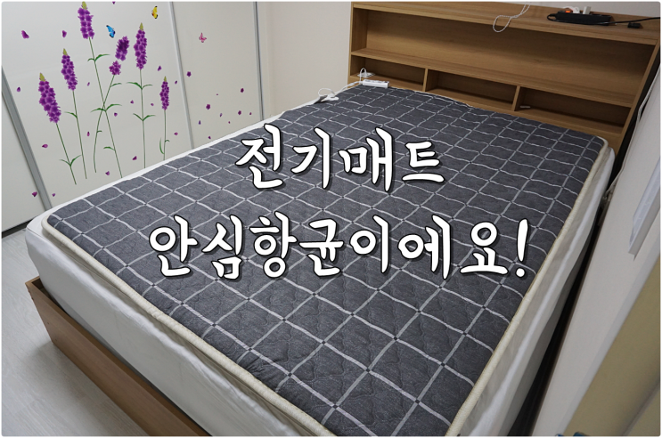 전기매트 안심항균의 계절드림 온열매트