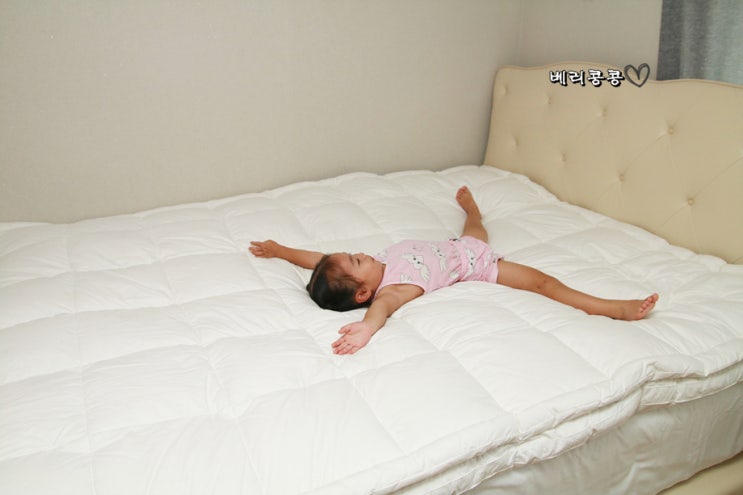  크라운구스 배런 토퍼 매트리스 포근하니 숙면에 너무 좋아~!