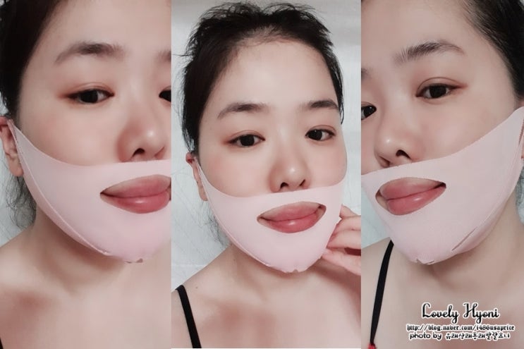  브이라인을위한 리프팅팩 더하얀 브이업마스크로 탄력착붙관리