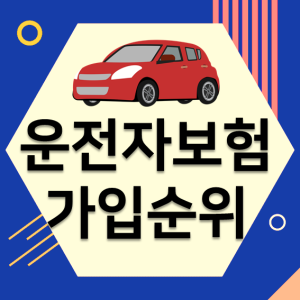 운전자보험 만기환급 일상생활 자차보험 부부의 장단점을 분석하여 가입준비를 하자 4