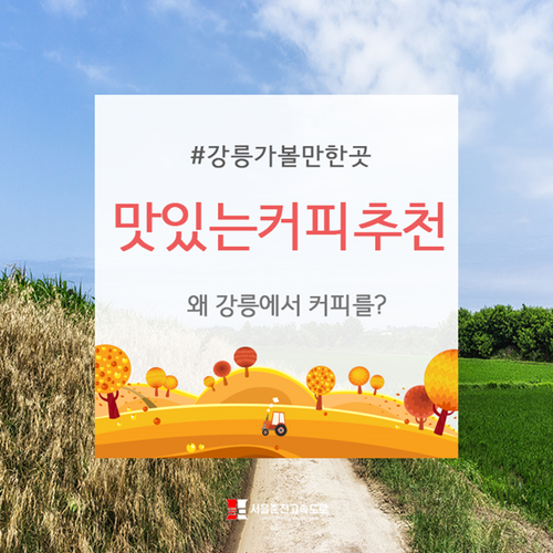  강릉 맛있는커피추천 : 왜 강릉에서 커피를~?