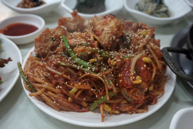  여수 서대회무침 & 아구찜 맛있어요