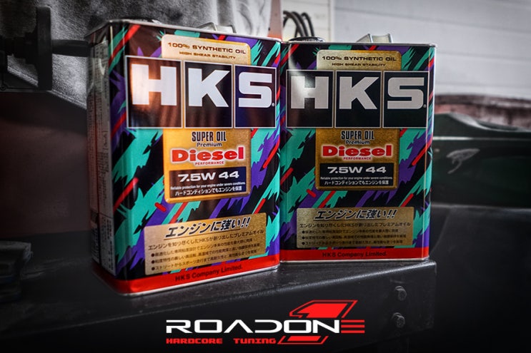  기아 쏘렌토R HKS 합성 엔진오일 교환, HKS 슈퍼오일 프리미엄 디젤 7.5W44 by 로드원
