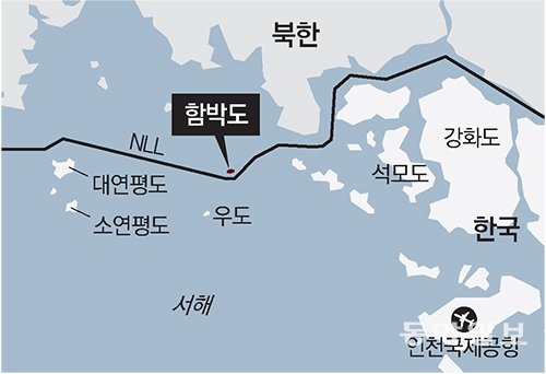  함박도는 대한민국 절대 영토이다.