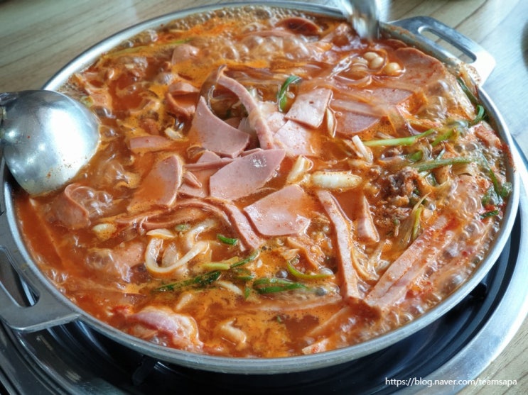  부천 신중동 맛집 :: 양스부대찌개 중동점에서 간편하게 점심식사