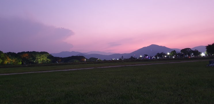 경주 피부관리                                 첨성대 핑크뮬리 소풍