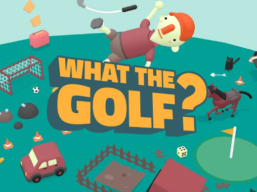 애플아케이드 모바일 게임 왓 더 골프(What the Golf) 리뷰