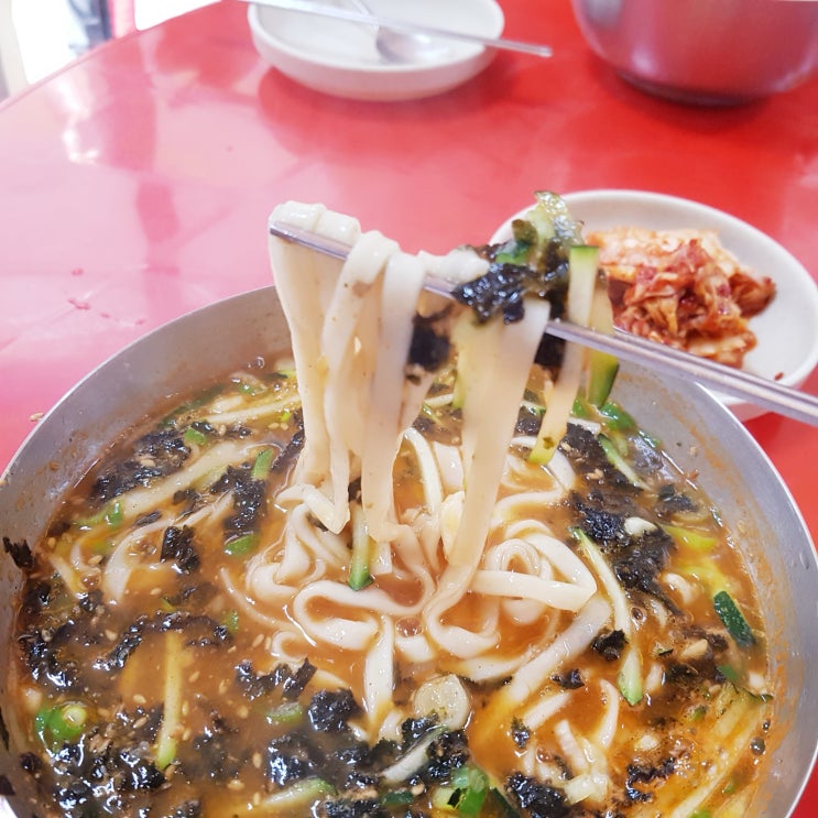  강릉여행_강릉중앙시장 장칼국수 맛집을 찾아서