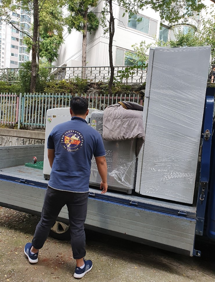  송파구재활용센터 위니아 11평 벽걸이 중고냉난방기 682-11
