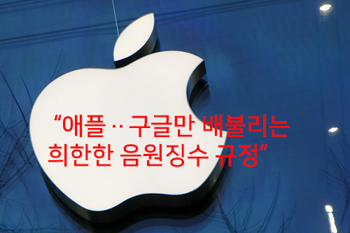  한선교, “애플‥구글만 배불리는 희한한 음원징수 규정”