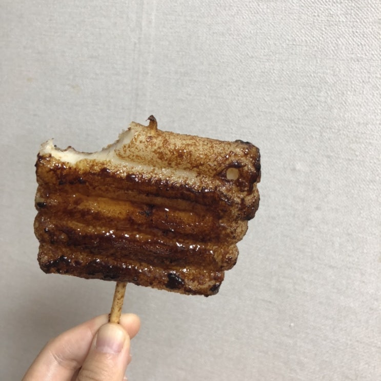  초초초초초간단 간식 굴소스 떡꼬치 만들기