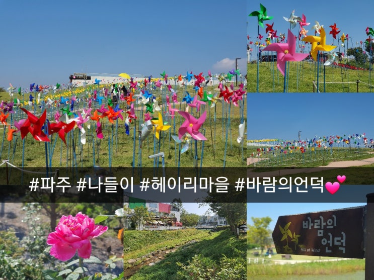  [파주 데이트] 헤이리마을/프로방스/임진각/통일동산/바람의언덕/평화랜드/나들이^^