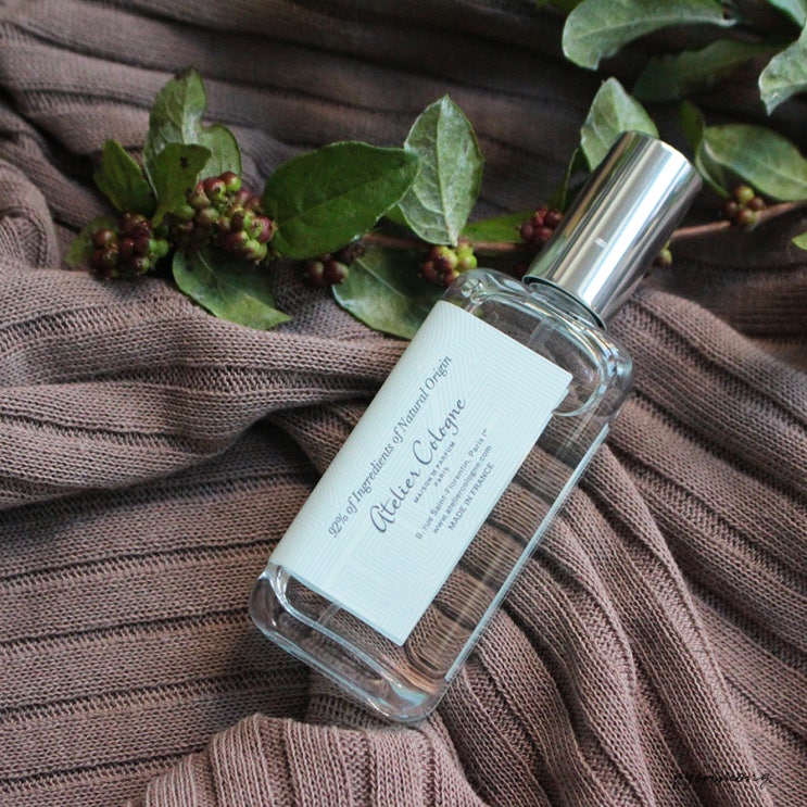  투명하고 깨끗한 가을향수, 아틀리에 코롱 울랑 앙피니 atelier cologne Oolang Infini