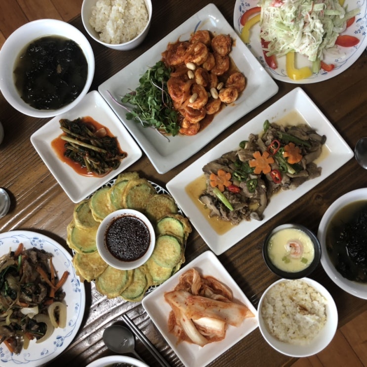  엄마 생신상차림, 부모님 생일상 메뉴 + KCC스위첸광고, 부모님 생일상메뉴